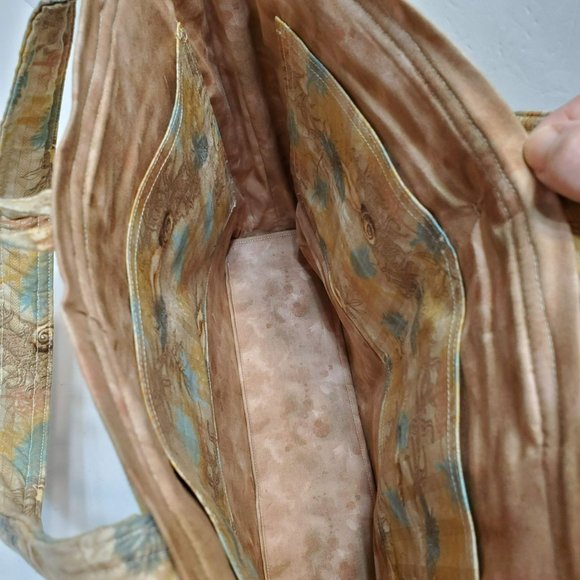 Seashells design Tote, Hand Crafted Large Bag, Coastal Grandma Beach - Picture 5 of 7